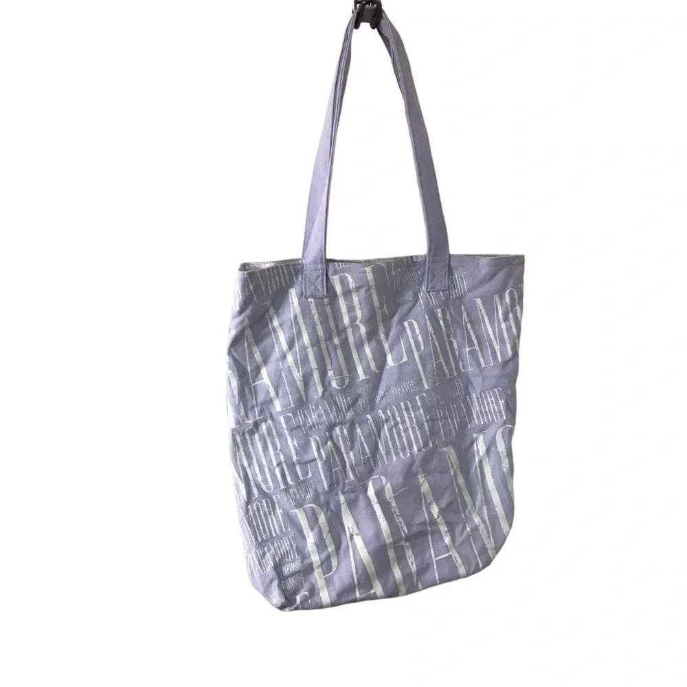 Paramore music band lavender periwinkle tote bag